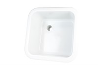 Labstream sink 320x320x200mm "Kappa Plus",  white