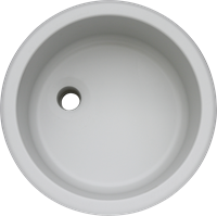 Labstream sink 350mm "Kappa",  RAL 7035-2