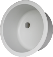 Labstream sink 350mm "Kappa",  RAL 7035