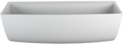 Labstream PP trechter voor wandmontage, RAL7035