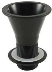 Labstream PP Trichter rund 80mm, schwarz