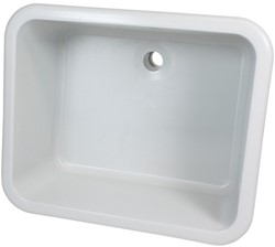 Labstream sink 500x400x250mm "Kappa Plus",  RAL 7035