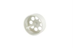 Labstream strainer for PP sinks, colour white
