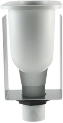 Mounting bracket for PP drip cup 42-497 and 42-498