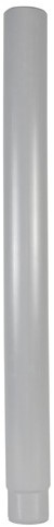 Labstream PP Standrohr 460mm für Ablaufventil, grau