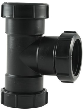 Labstream PP T-stuk 50x50x50mm 90°